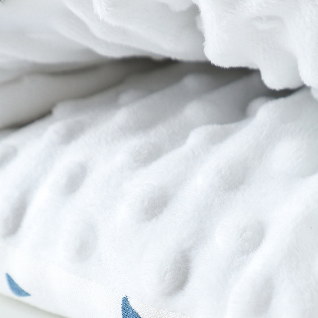 Cotton Fleece-Lined Baby Nursing Pillow