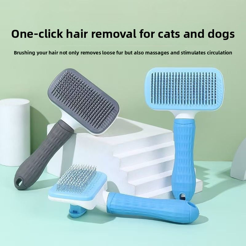 Pet De-Hairing Comb for Cats and Dogs