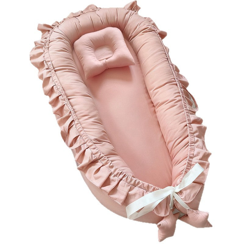 Portable Pure Cotton Baby Nest Bed