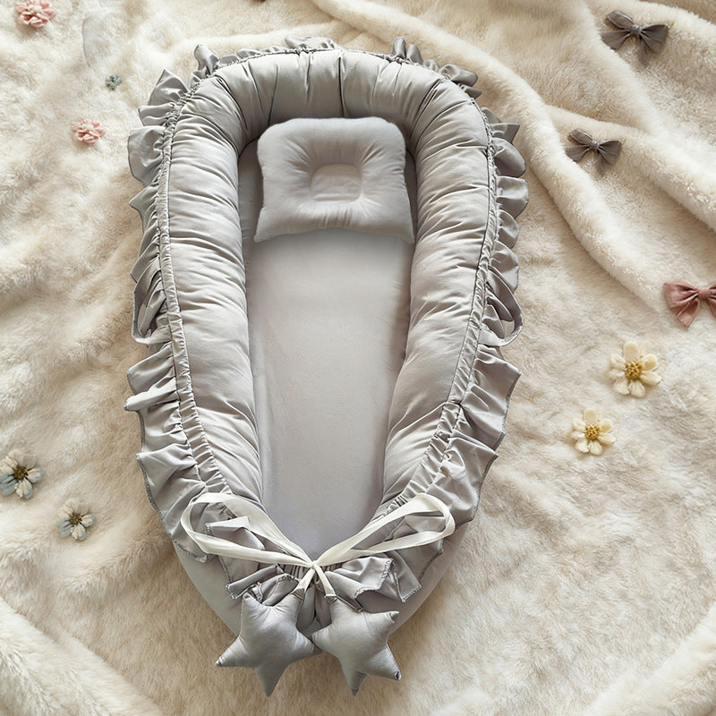 Portable Pure Cotton Baby Nest Bed