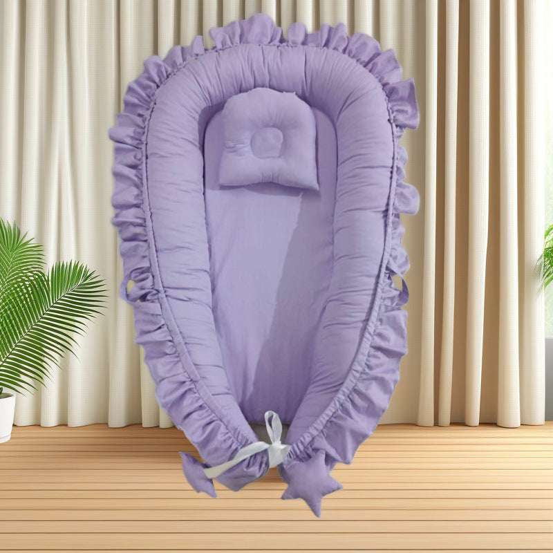 Portable Pure Cotton Baby Nest Bed