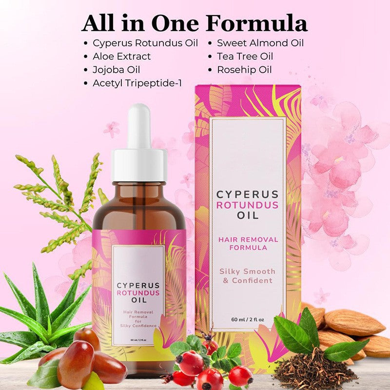 Cyperus Rotundus Hair Removal Oil – 60ml