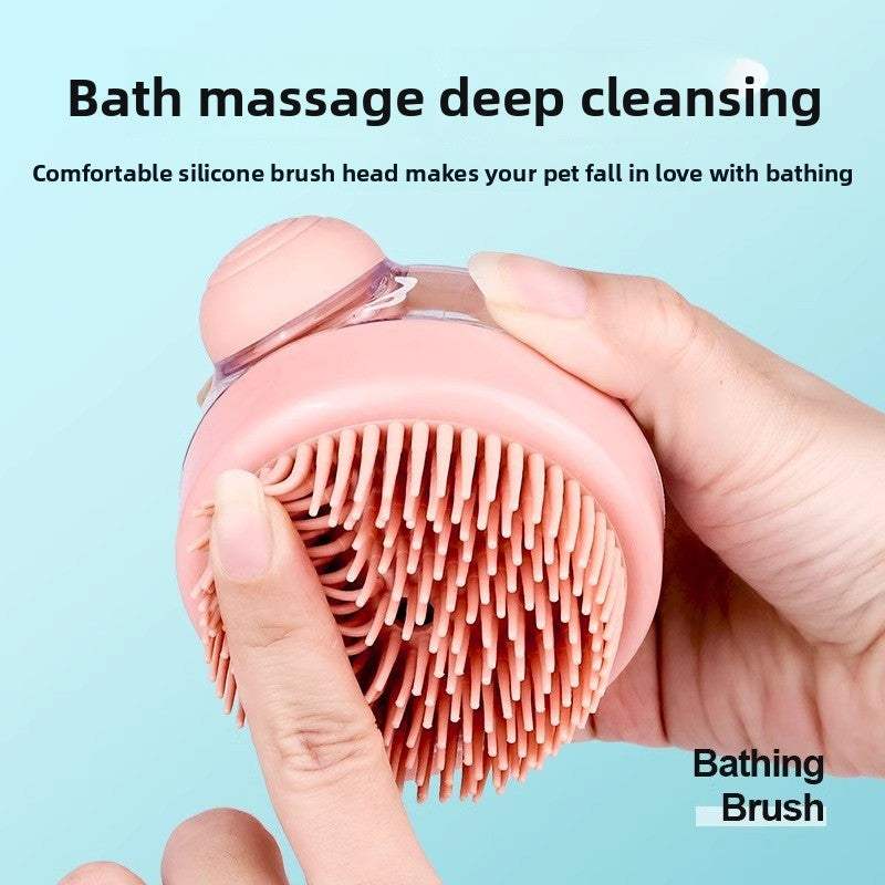 Silicone Pet Grooming Glove Massage Brush for Cats and Dogs