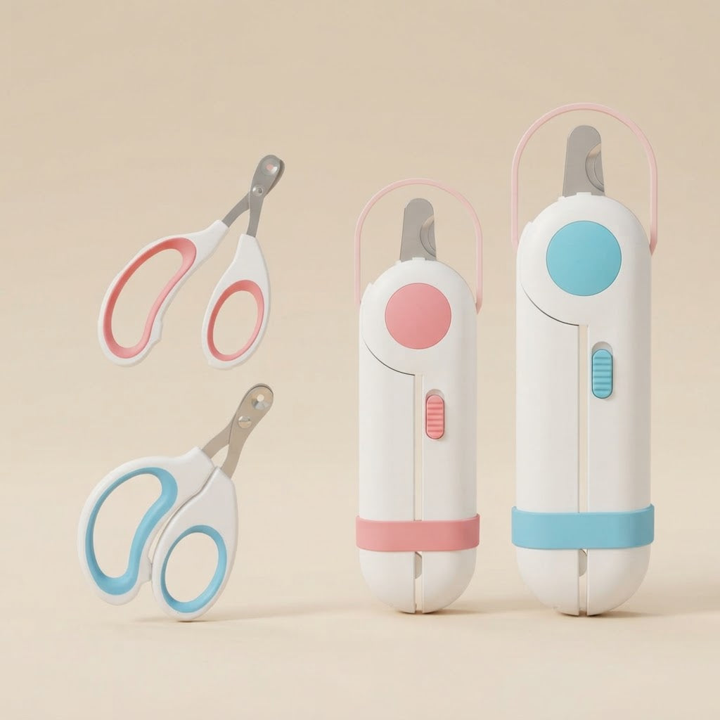 LED Pet Nail Clippers with Safety Guard