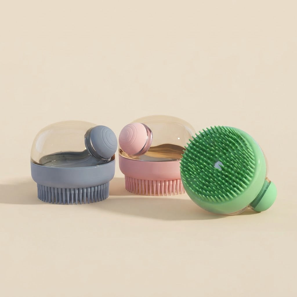 Silicone Pet Grooming Glove Massage Brush for Cats and Dogs